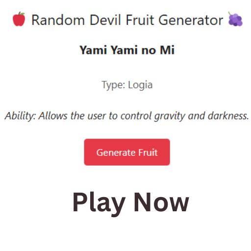 Random Devil Fruit Generator